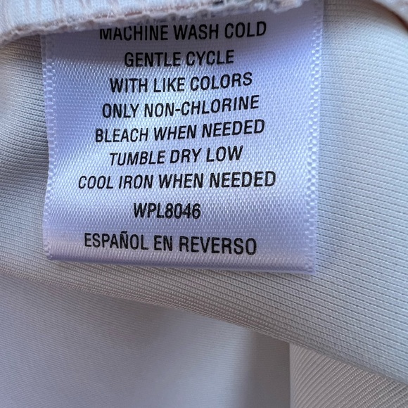 BAR III Bar III Zip-Front Fit Flare Scuba Dress, Chutney Combo - Picture 11 of 16